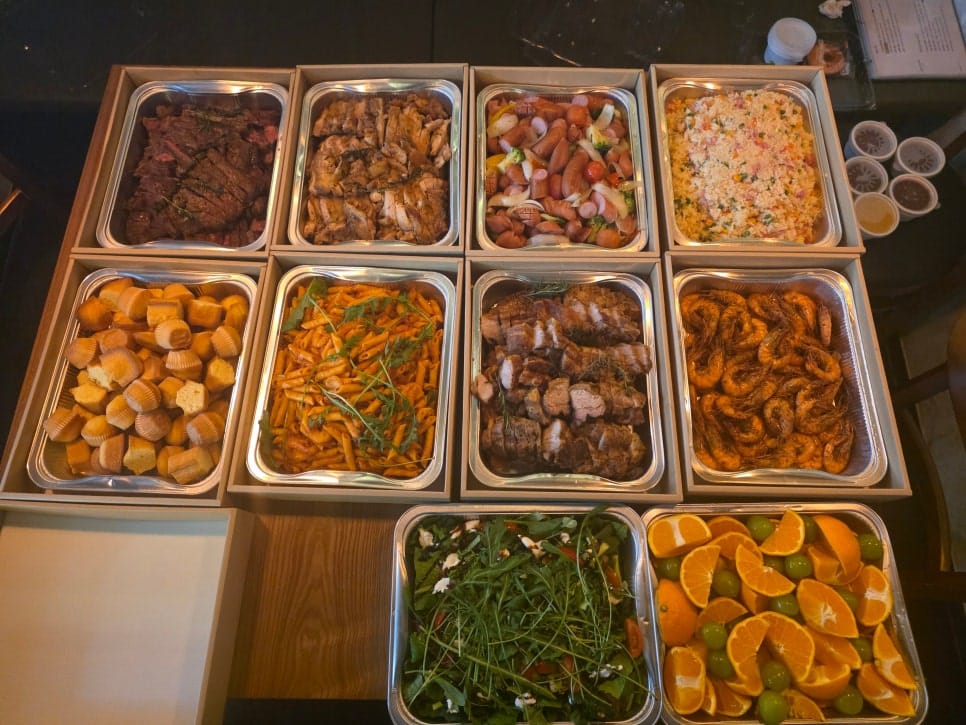 Private Home Party Catering with Drop-Off Delivery