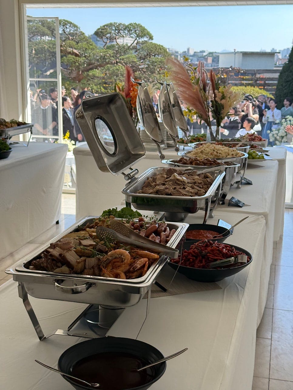 Small Wedding Catering in Yeonhui-dong — Lunch Service for 100+ Guests — 11