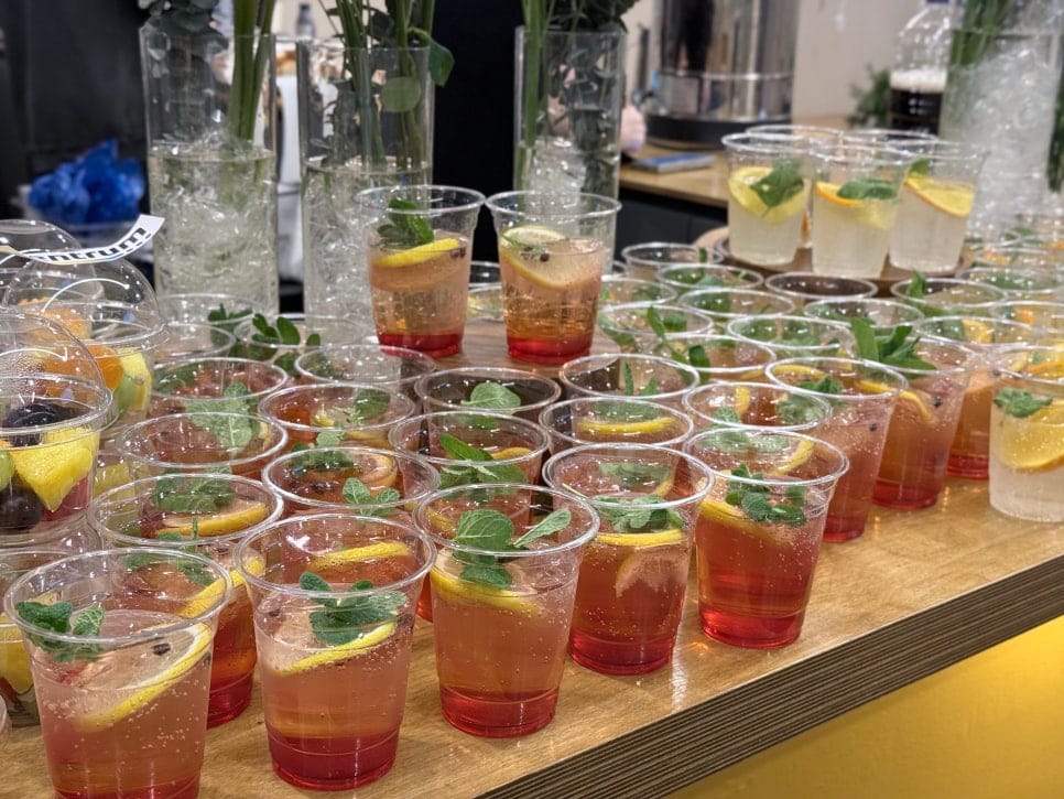 Brand-Themed Finger Food Catering for the Centrum Vitamin Event — 2
