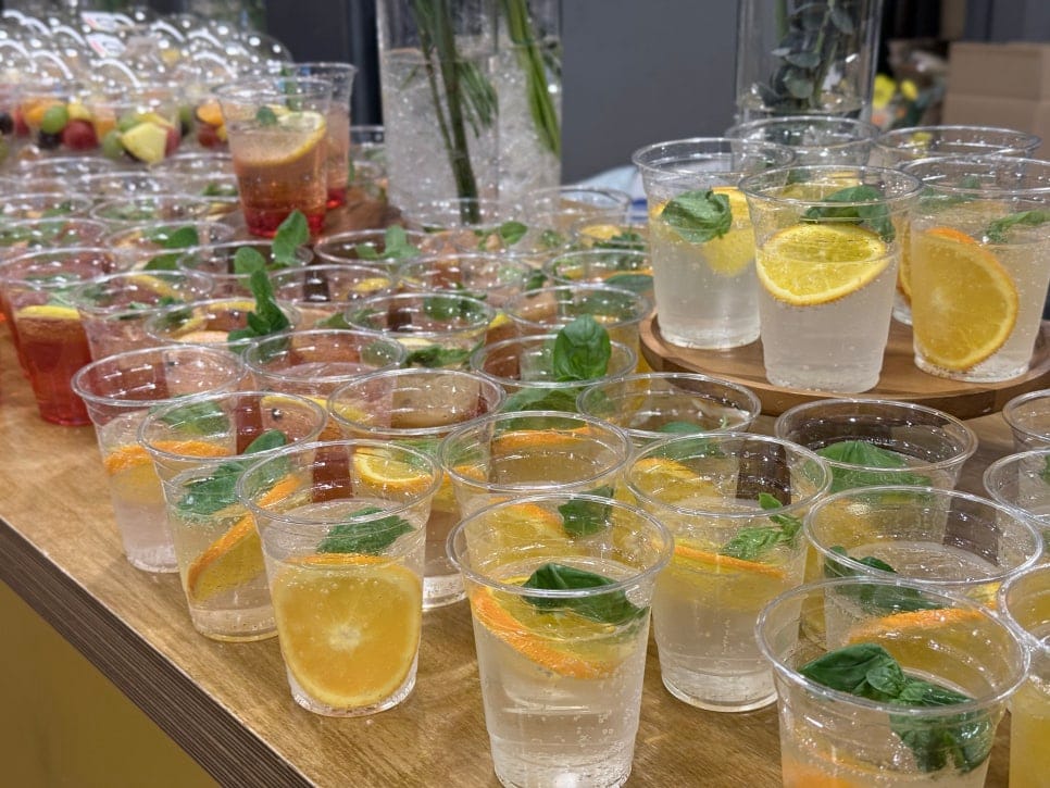Brand-Themed Finger Food Catering for the Centrum Vitamin Event — 3