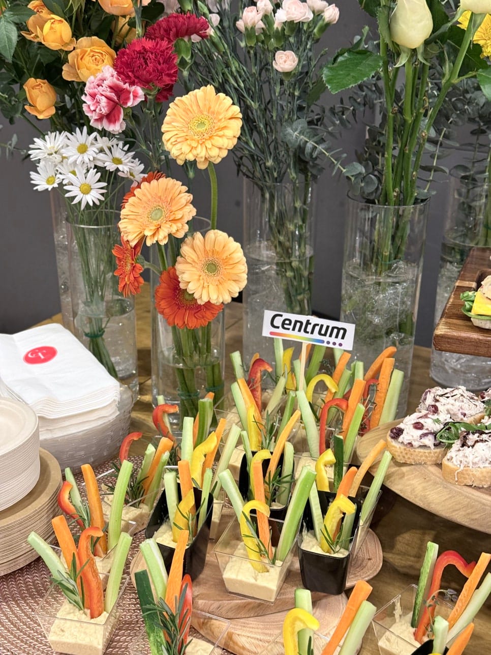 Brand-Themed Finger Food Catering for the Centrum Vitamin Event — 5