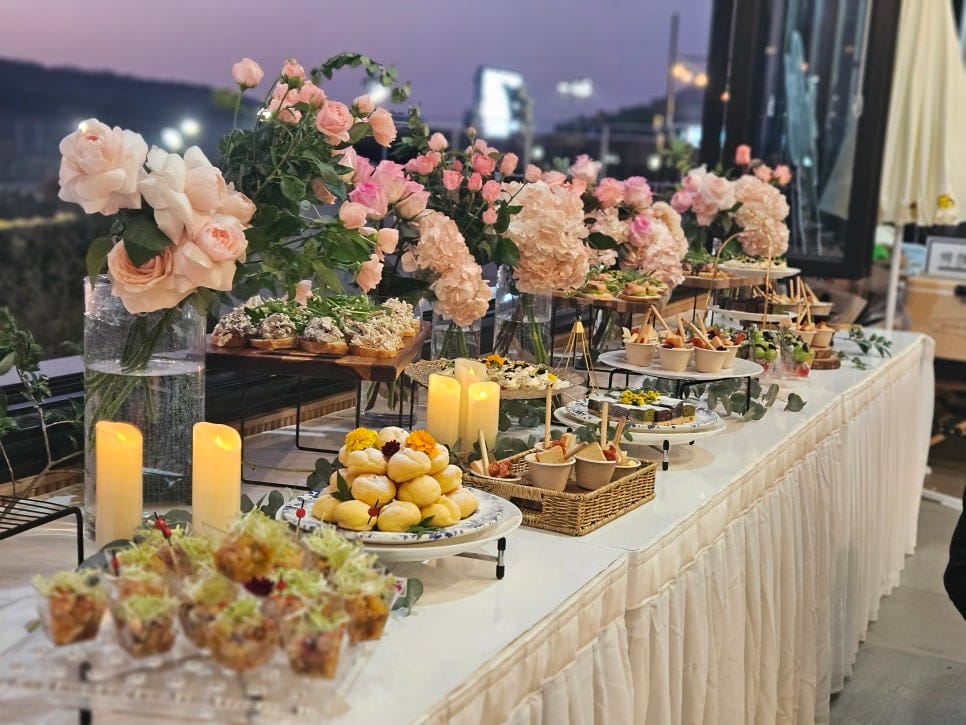 Wedding Catering in Jeju — Custom Course, Buffet & Small Wedding Options — 10