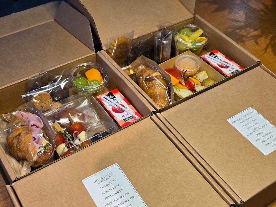 Vegan & Regular Boxed Lunch Catering for Year-End VIP Corporate Events — 7