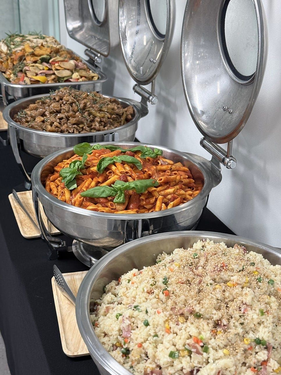KAIST Integrated Master's & PhD Program Event — Buffet Catering