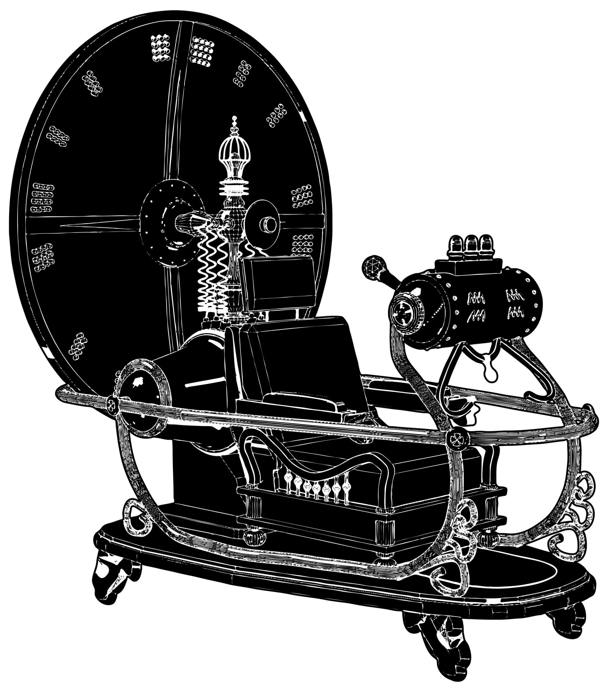 image of a Time Machine from the movie the Time Machine