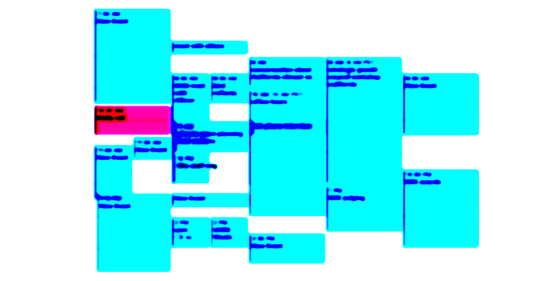 a fuzzy image of a busy week calendar on iCal
