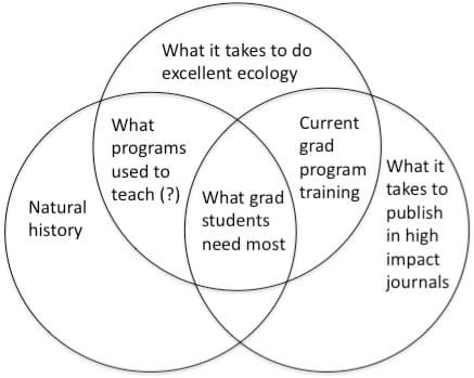 Natural history is important, but not perceived as an academic job skill