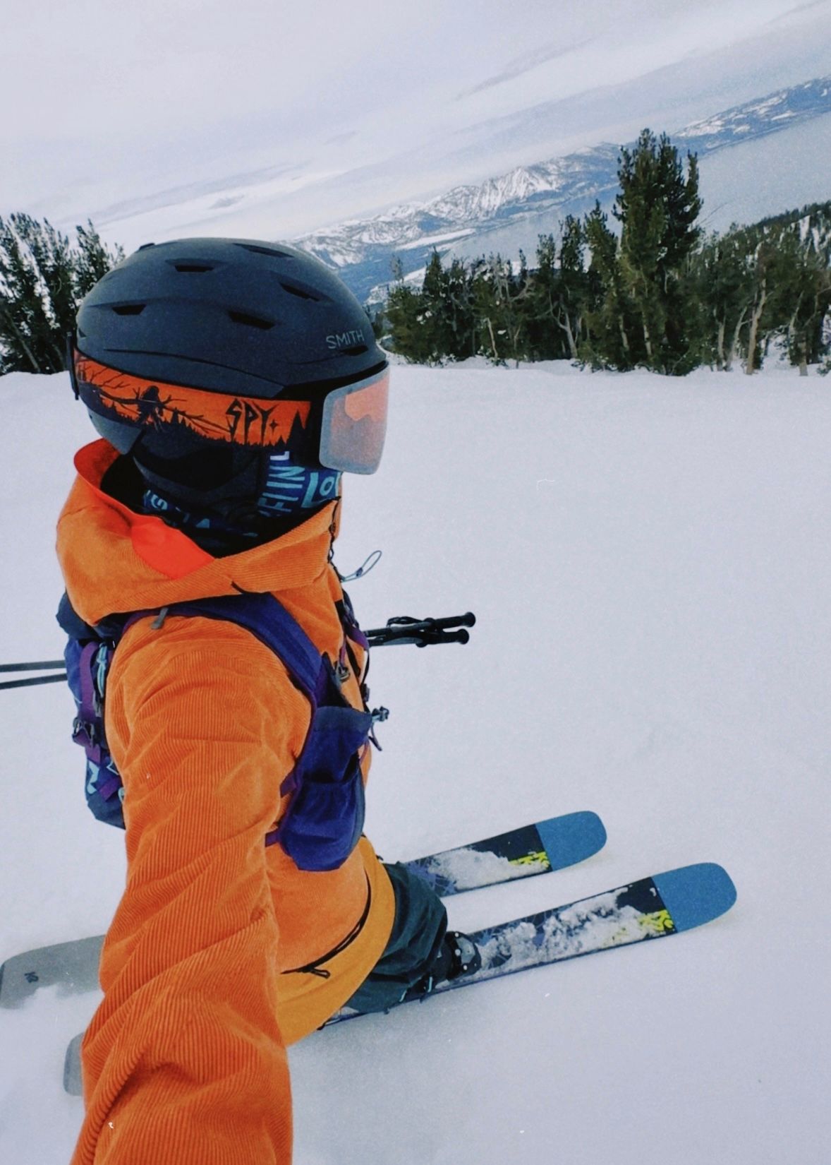 Me skiing at Heavenly Ski Resort