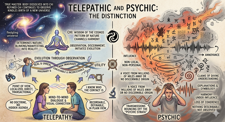 The Telepathic Arts: Telepathy and Psychic