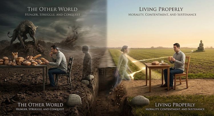 Earth, Bread and Grave