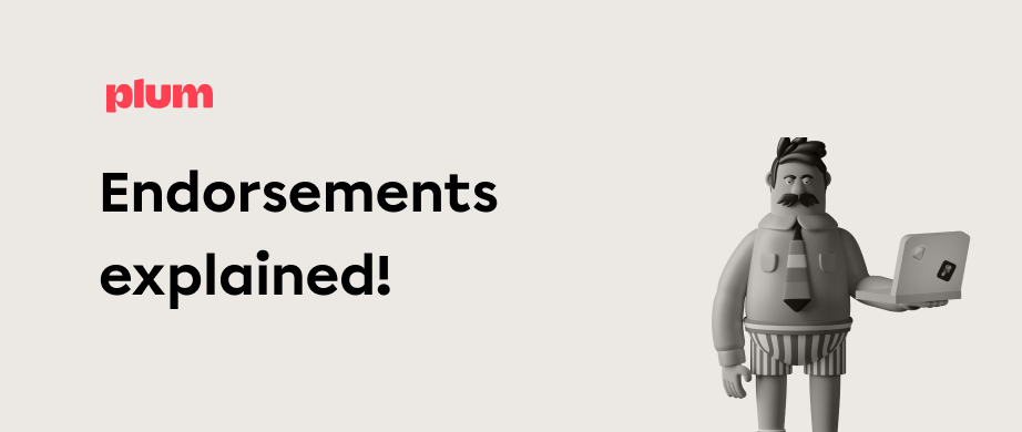 Endorsements explained in engineering terms.