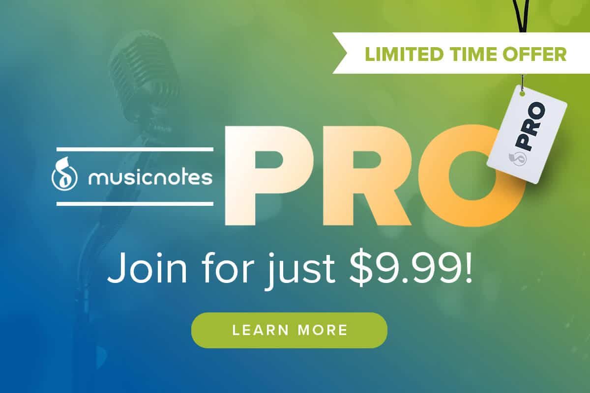 Musicnotes Pro Offer
