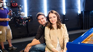 Tom Grey and Sonya Belousova of Player Piano