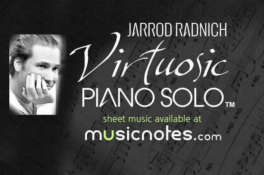 Jarrod Radnich Virtosic Piano Solo sheet music