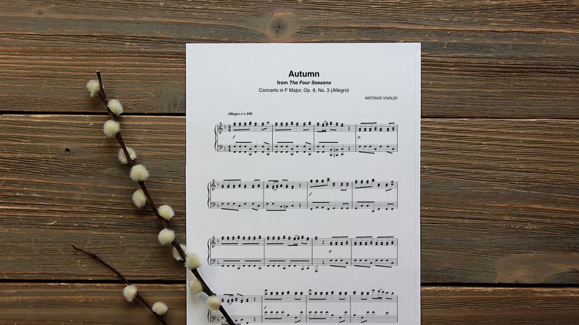 10 Piano Solos For Autumn