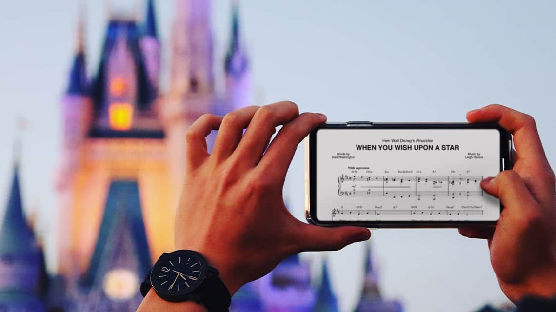 Disney Sheet Music for Every Instrument, Voice Type, and Skill Level