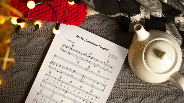 Are You Lonesome Tonight sheet music