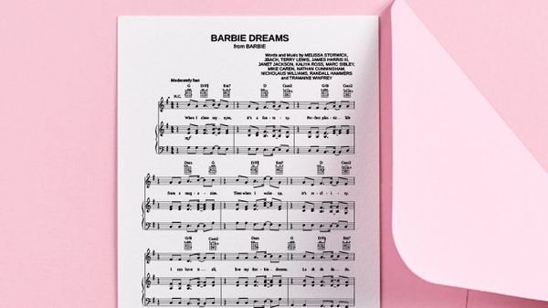"Barbie Dreams" Sheet Music - FIFTY FIFTY feat. Kaliii