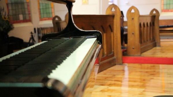 Church and piano