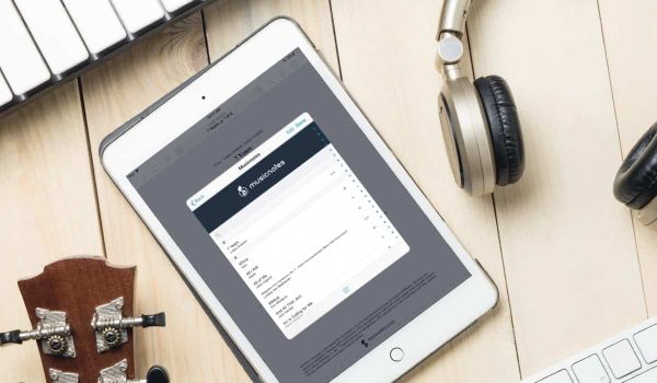 How to Import Musicnotes Sheet Music into the forScore App
