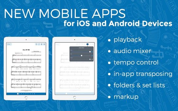 News: New iOS and Android Apps from Musicnotes Modernize the Sheet Music Experience