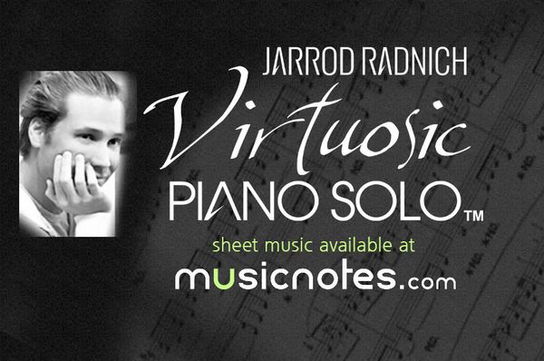 Jarrod Radnich Virtosic Piano Solo sheet music