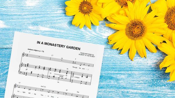 Free Sheet Music For April: “In a Monastery Garden”