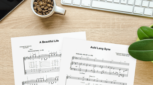 This January, You Can Pick Your Own Musicnotes Edition Arrangement!