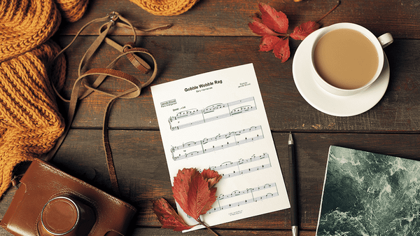 Free “Gobble Wobble Rag” Arrangements from Musicnotes Signature Artist, Jennifer Eklund!