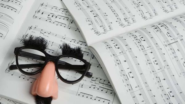 Funny Sheet Music Annotations