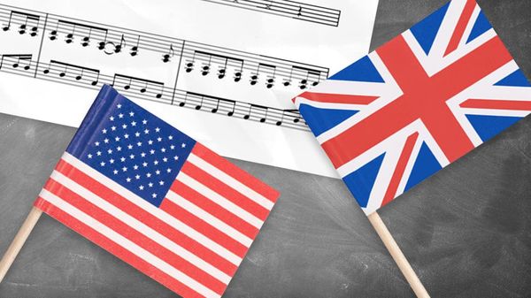 Musical Note Names in the U.S. and U.K.