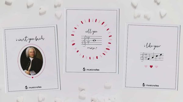 12 Musical Valentine’s Day Cards (With Free Printables!)
