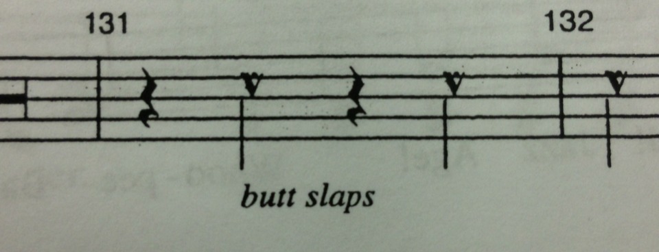 Image result for butt slaps sheet music