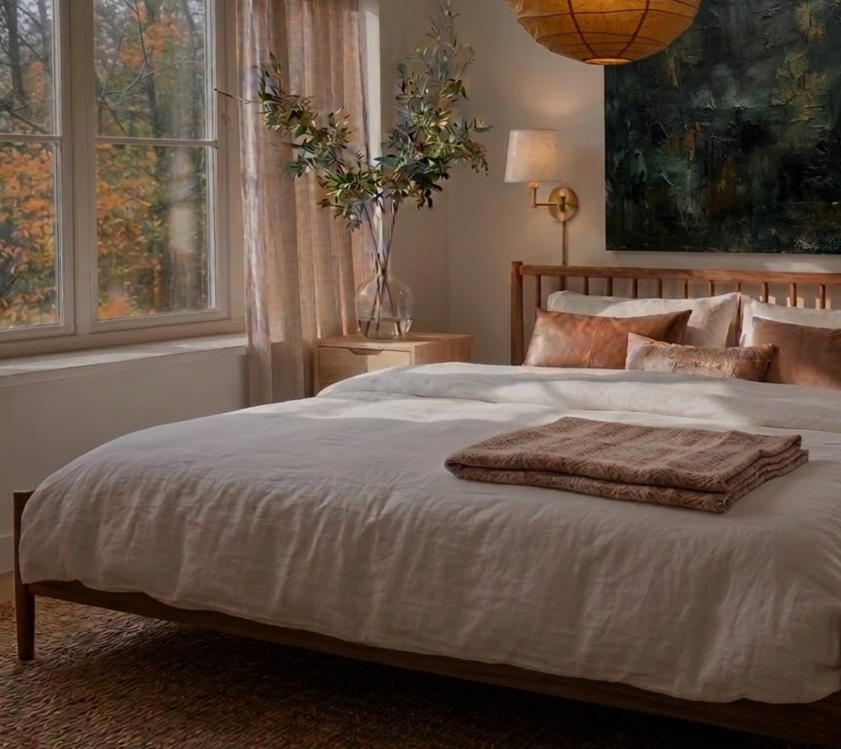 How to Make a White Room Cozy