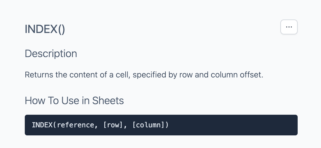 3 Advanced Ways to Use the INDEX Formula