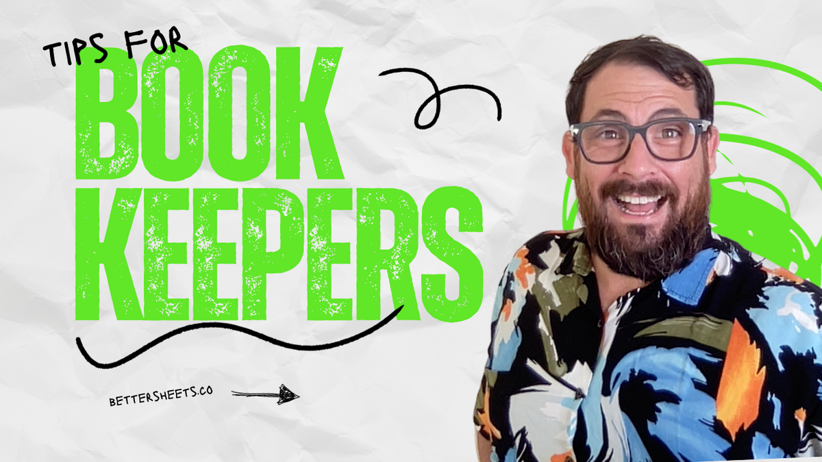 20 Google Sheet Tips for Bookkeepers