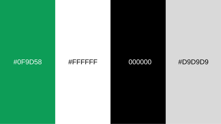 Google Sheets Green Color Hex Code