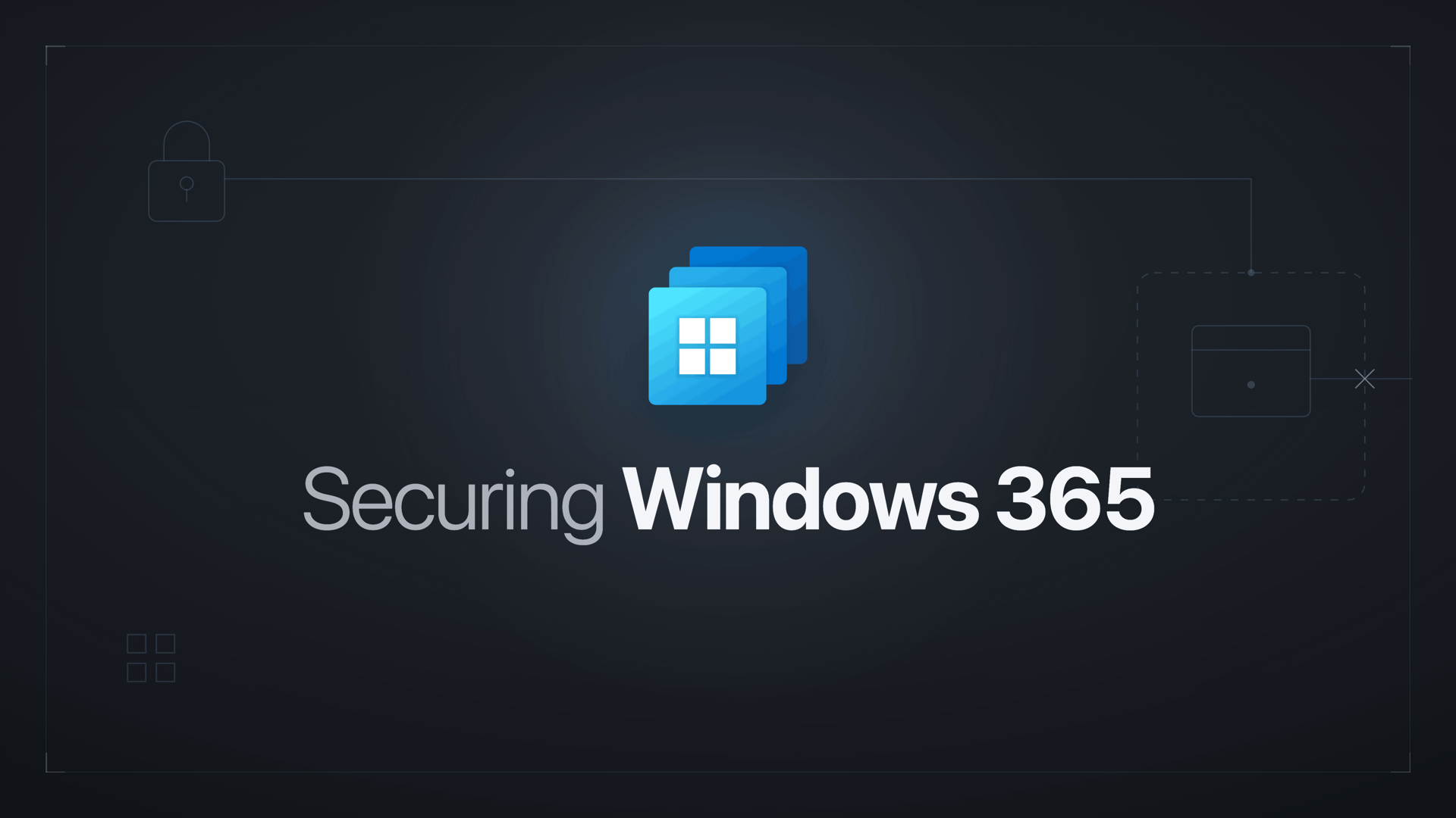 Securing Windows 365 virtual desktops