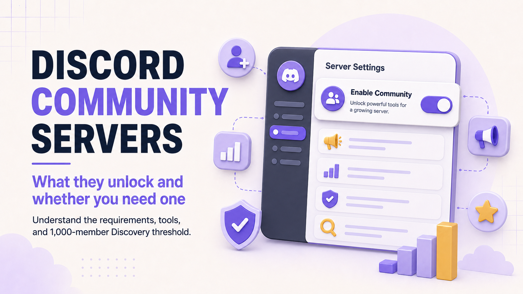 Discord Community Server: What Enabling It Actually Unlocks