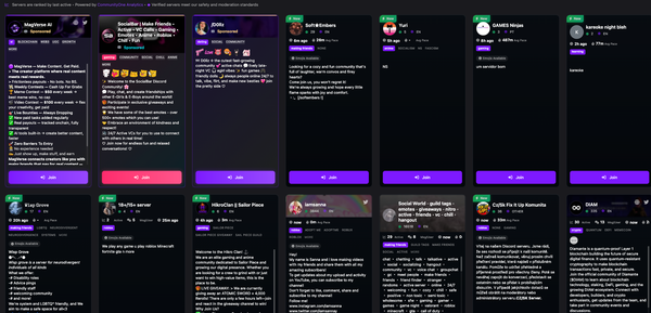 CommunityOne Server Ranking Algorithm: How to Help Your Community Thrive