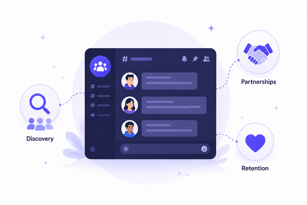 How to Grow a Discord Server: A Framework for Discovery, Partnerships, and Retention