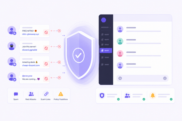 How to Stop Spam and Raid Attacks on Your Discord Server