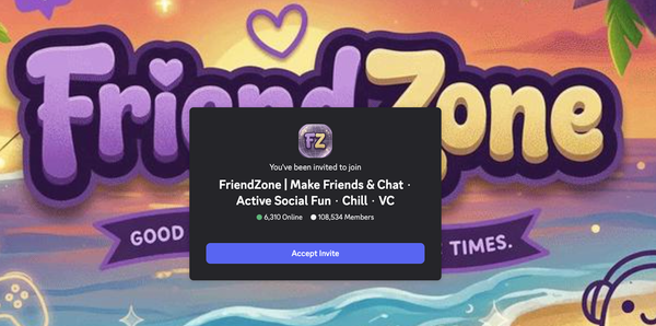 Friendzone: What Actually Makes a Discord Social Server Work?