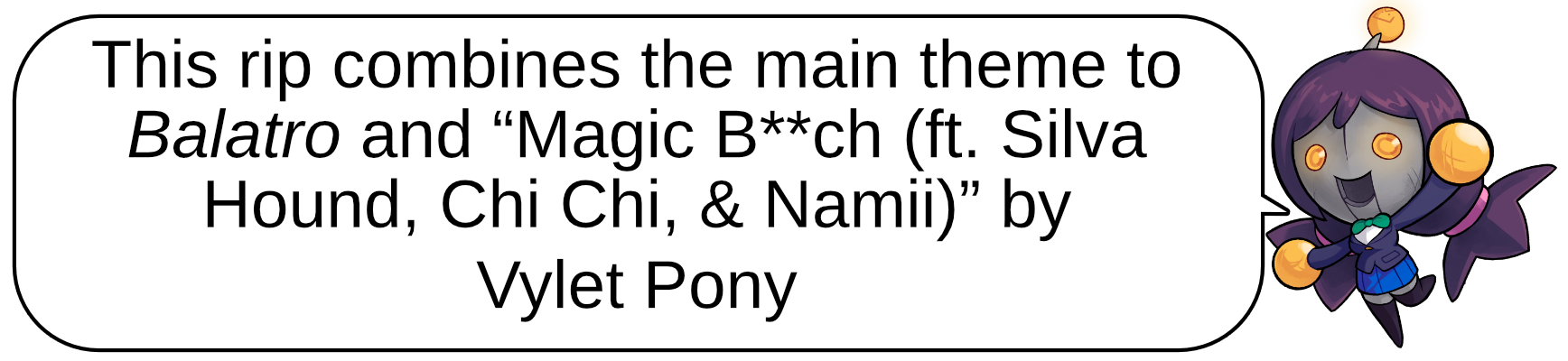 This rip combines “Field of Hopes and Dreams” from Deltarune with “ANTONYMPH” by Vylet Pony. 