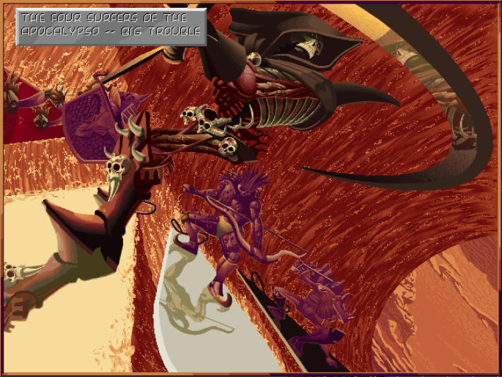 The Four Surfers of The Apocalypto.