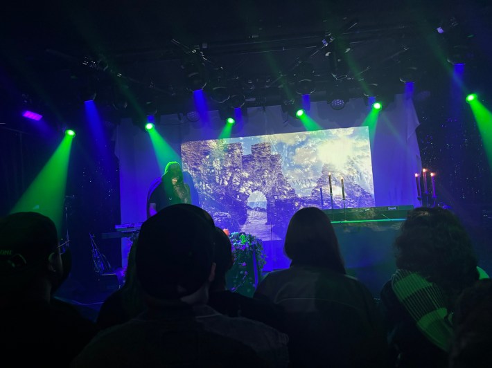 dungeon synth band Malfet playing at TV eye