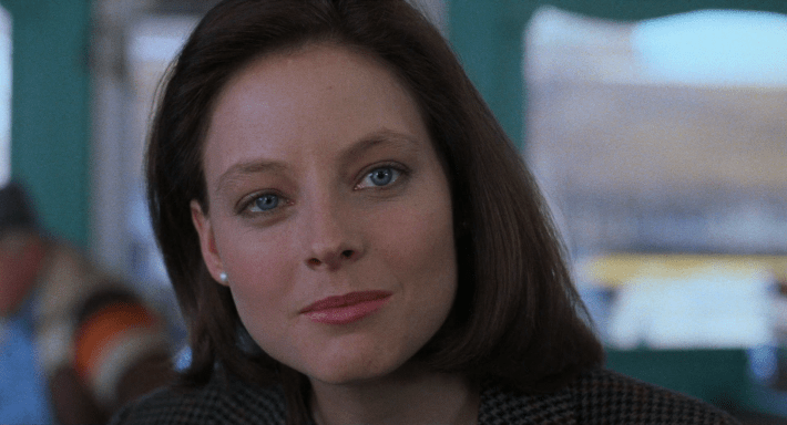 Jodie Foster in Silence of the Lambs