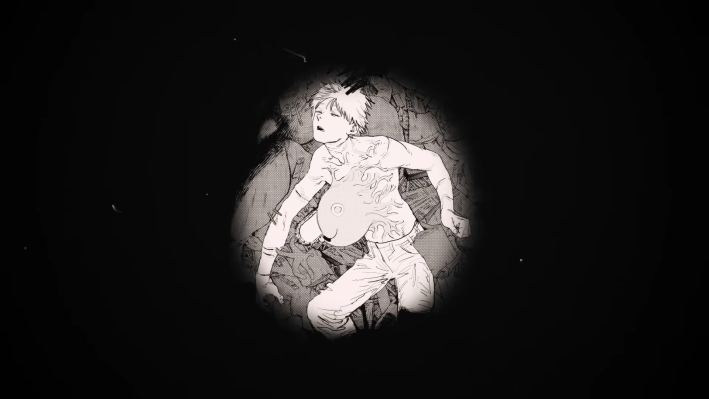 Chainsaw Man Denji and Pochita. 