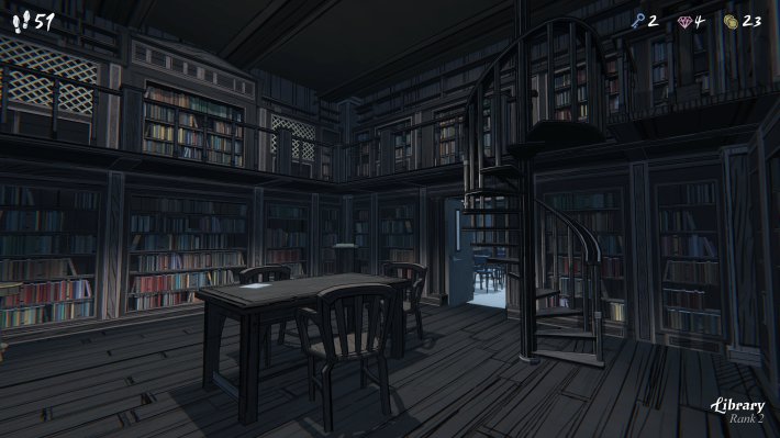 The Library in Blue Prince