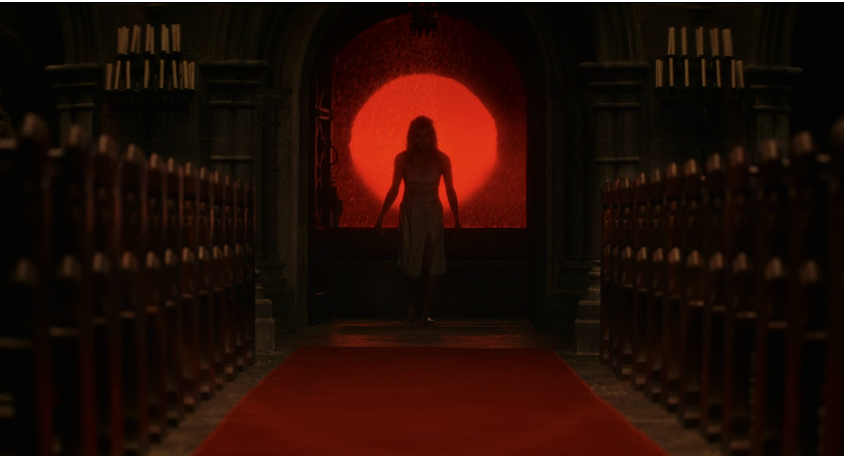 Annie Hamilton in Wake Up Dead Man. 